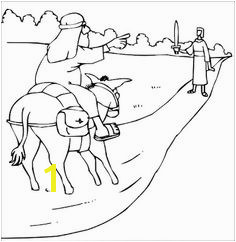 Balaam Donkey Coloring Page 154 Best Old Test Coloring Pages Images