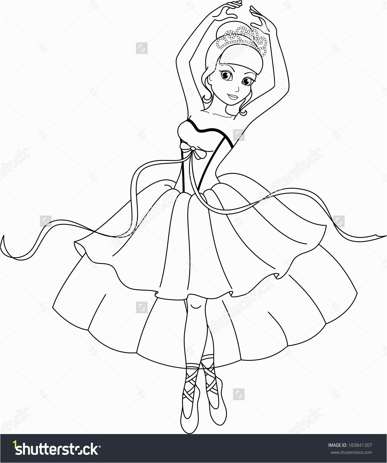 Ballerina Coloring Pages Pdf Ballerina Coloring Pages