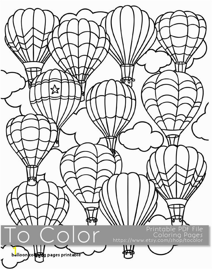 Balloon Coloring Pages Printable Balloon Coloring Pages Inspirational Drawing Printables 0d Archives