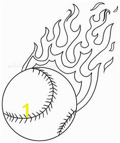 baseball coloring pages