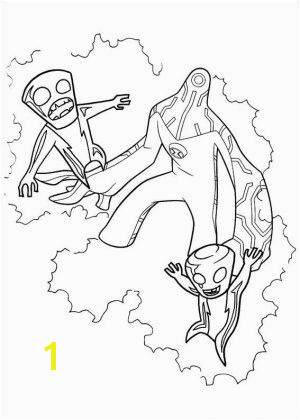 Ben 10 coloring page 36