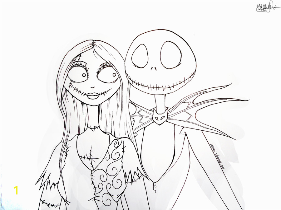 Elegant Jack Skellington Coloring Pages 66 In Picture Coloring nightmare before christmas