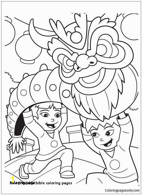 Bible Coloring Pages for Kids Free Printable Bible Coloring Pages Free Kids Pics Awesome Media