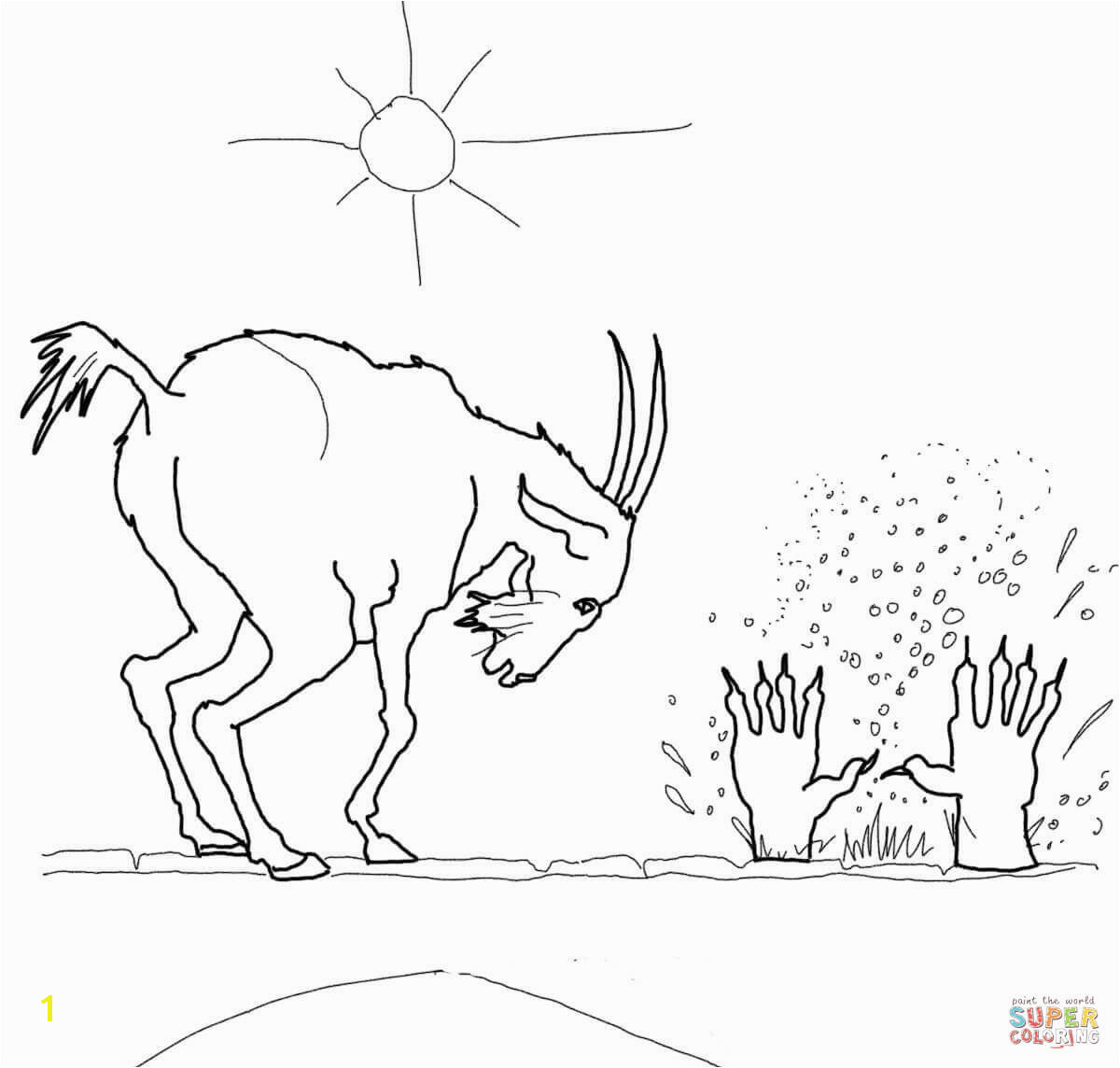 Billy Goats Gruff Coloring Page | divyajanani.org