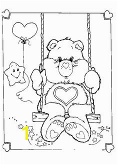 Tenderheart Care Bear coloring page for kids Brighten your kid s day with this entertaining Tenderheart Care Bear coloring page for kids
