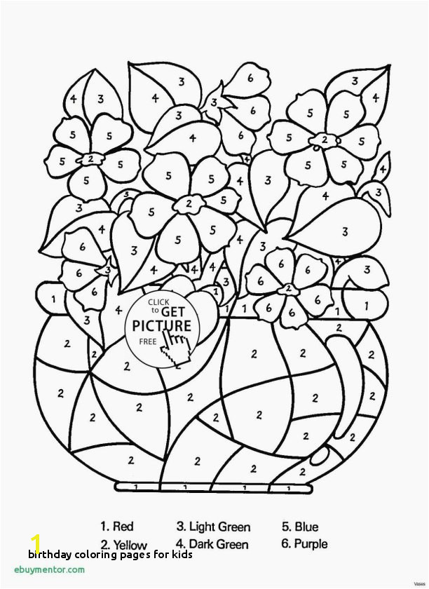 Birthday Coloring Pages Free 26 Birthday Coloring Pages for Kids