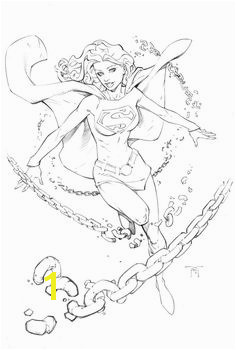 Supergirl from WAX Expo Superhero ColoringPrintable Coloring PagesColoring