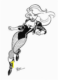 Black Canary Coloring Pages 200 Best Black Canary Images