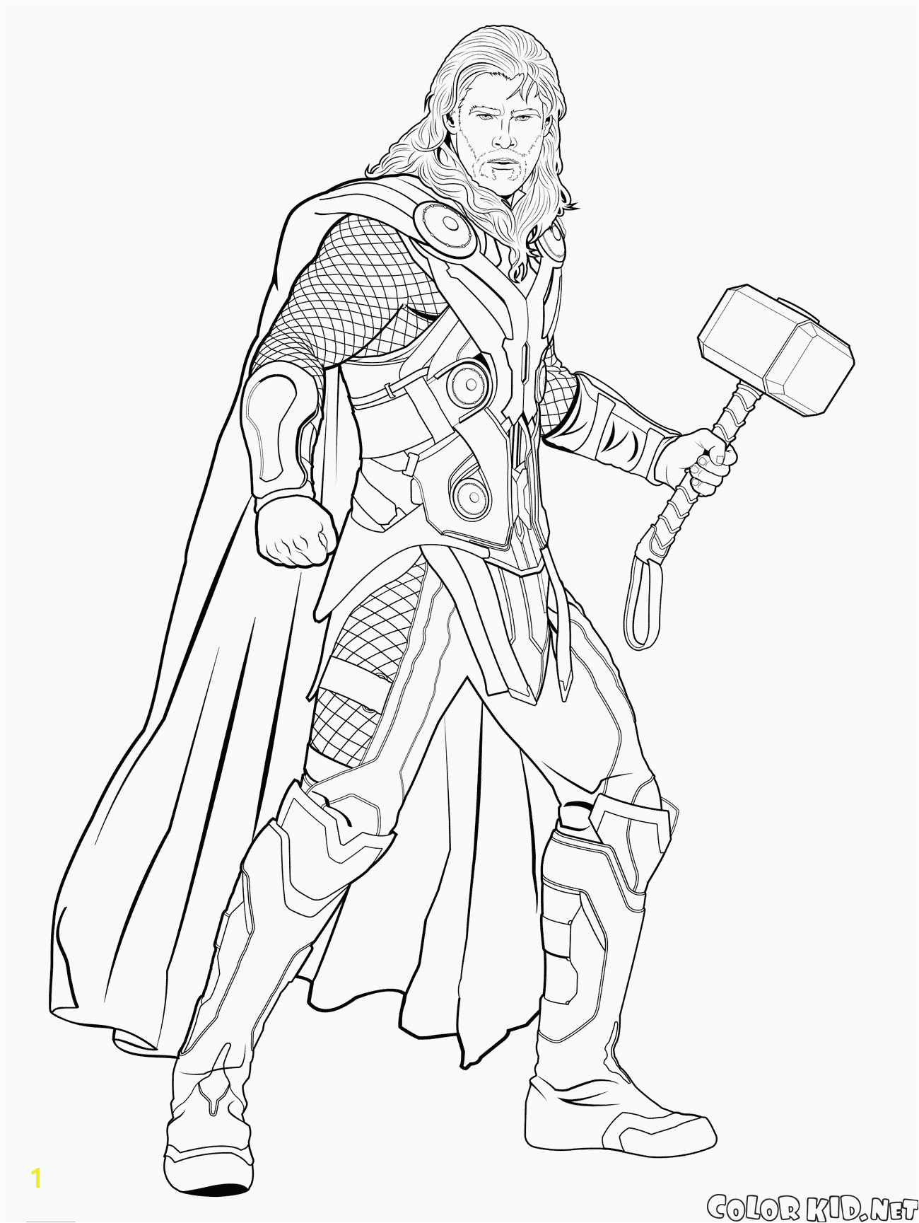 Coloring Page Black Widow Genial Thor Ausmalbilder