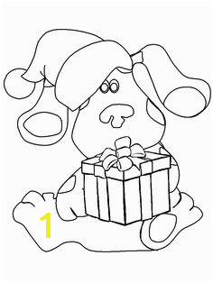 blues clues coloring page