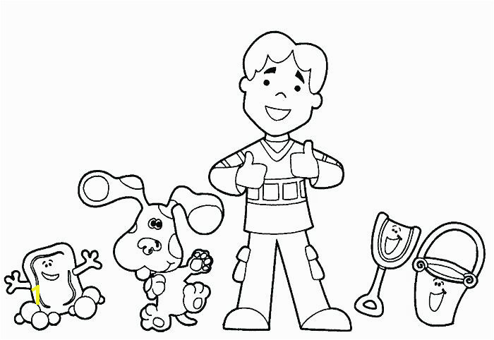 Blues Clues Coloring Pages Wayward Girls Crafts Youre Invited Blues Clues Party Invite