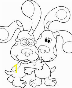 Useful of Blue s Clues Coloring Pages to Introduce Colors for Kids Coloring Pages