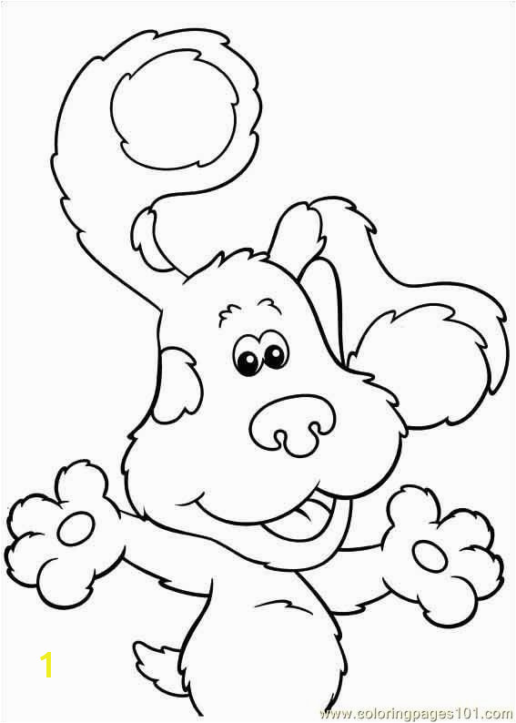 Blues Clues 19 coloring page Free Printable Coloring Pages