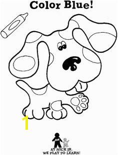 Blue s Clues Coloring Sheets Educational Fun Kids Coloring Pages and Preschool Skills Worksheets