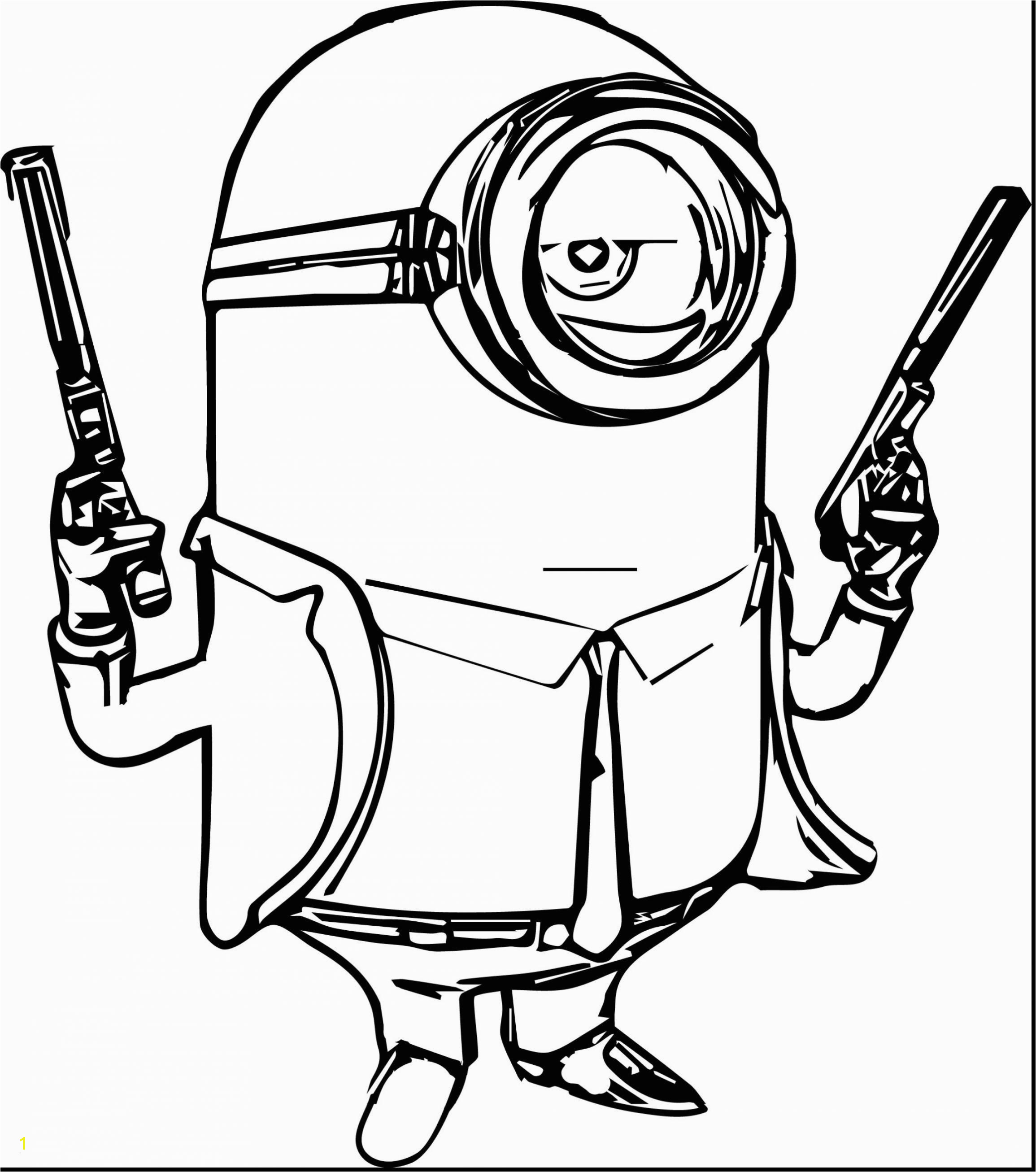 Ausmalbilder Minions Baby Best Bob the Minion Coloring Pages Coloring Pages Coloring Pages