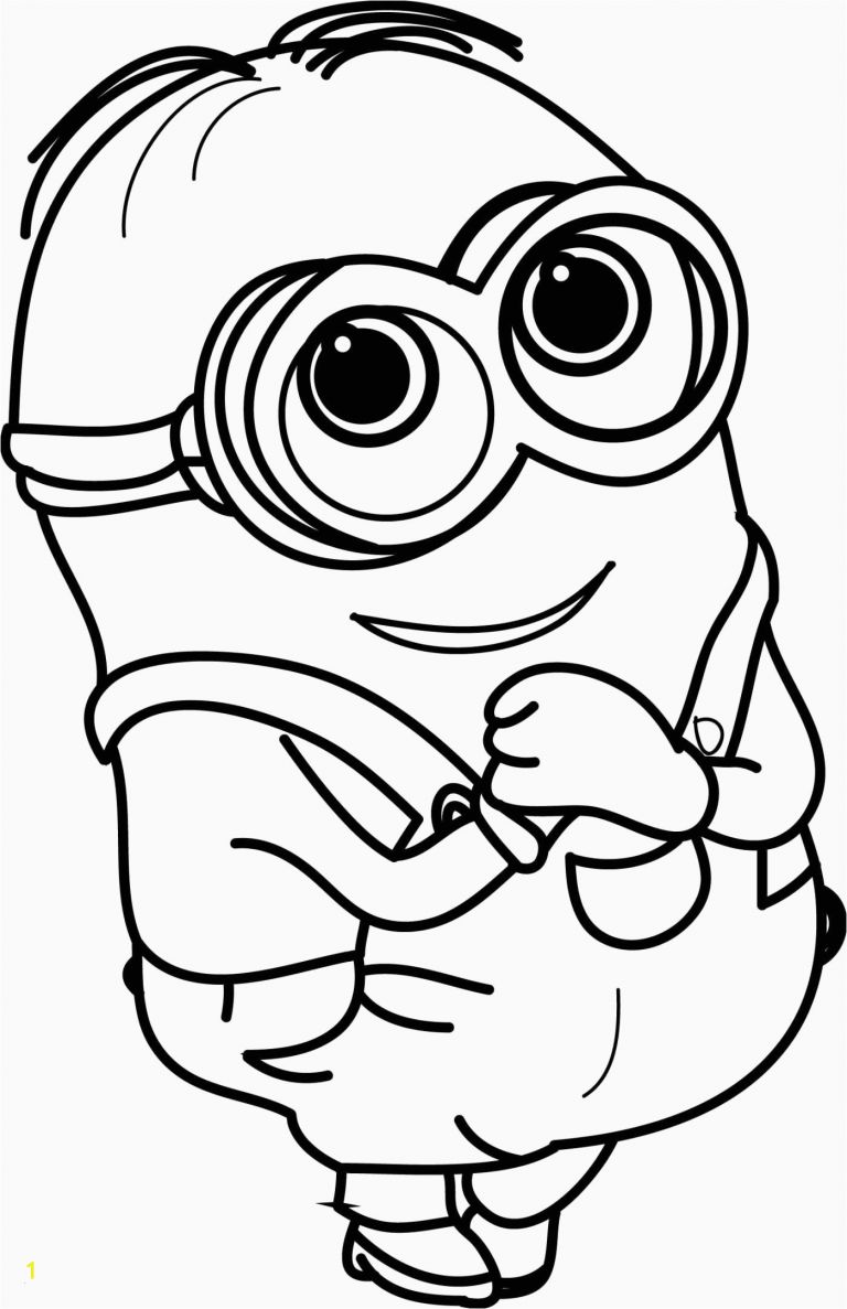 Bob the Minion Coloring Pages Minions Ausmalbilder Zum Drucken Nouveau