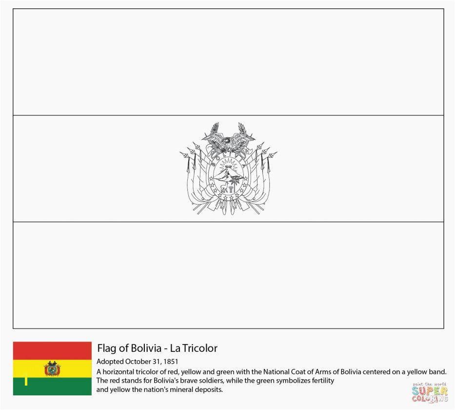 Bolivia Flag Coloring Page Elegant Bolivia Flag Coloring Page Heart Coloring Pages