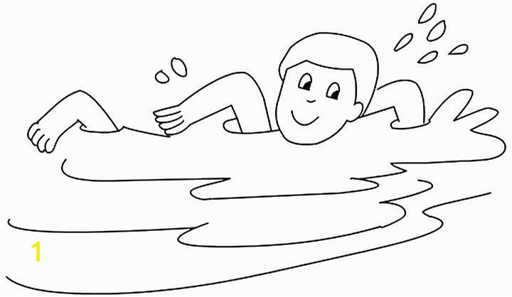 Boy Swimming Coloring Pages Elegant Boy Swimming Coloring Pages Heart Coloring Pages