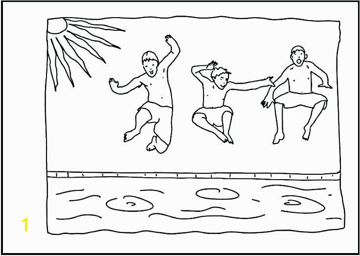 swimming coloring pages swimming coloring pages co boy swimming coloring pages