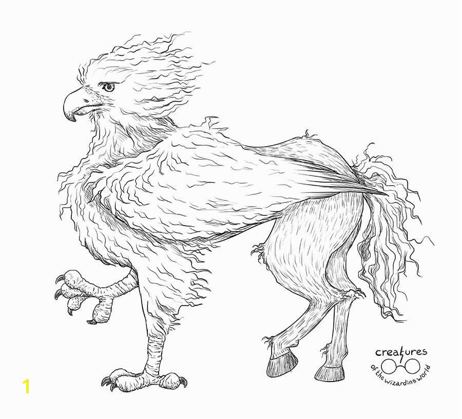 Buckbeak Coloring Pages Buckbeak by Svieta Sv On Deviantart