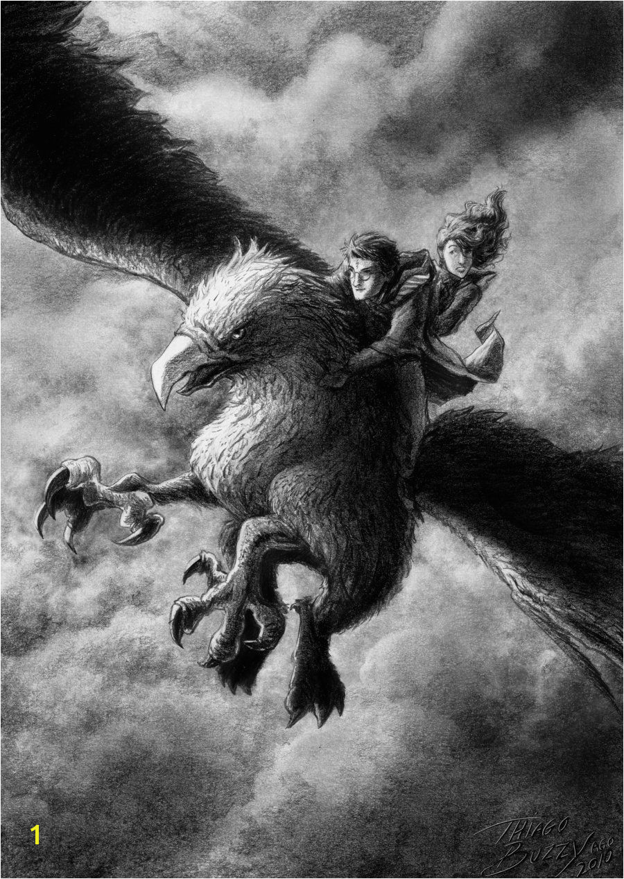 "The Flight of Buckbeak by ThiagoBuzzyviantart on DeviantArt"