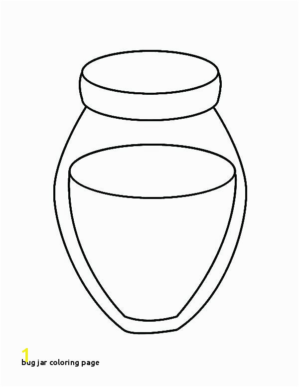 Bug Jar Coloring Page Bug Jar Coloring Page – Bixoufo