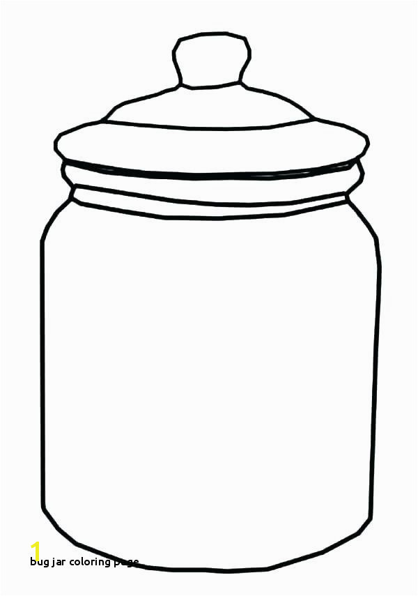 Bug Jar Coloring Page Bug Jar Coloring Page – Bixoufo