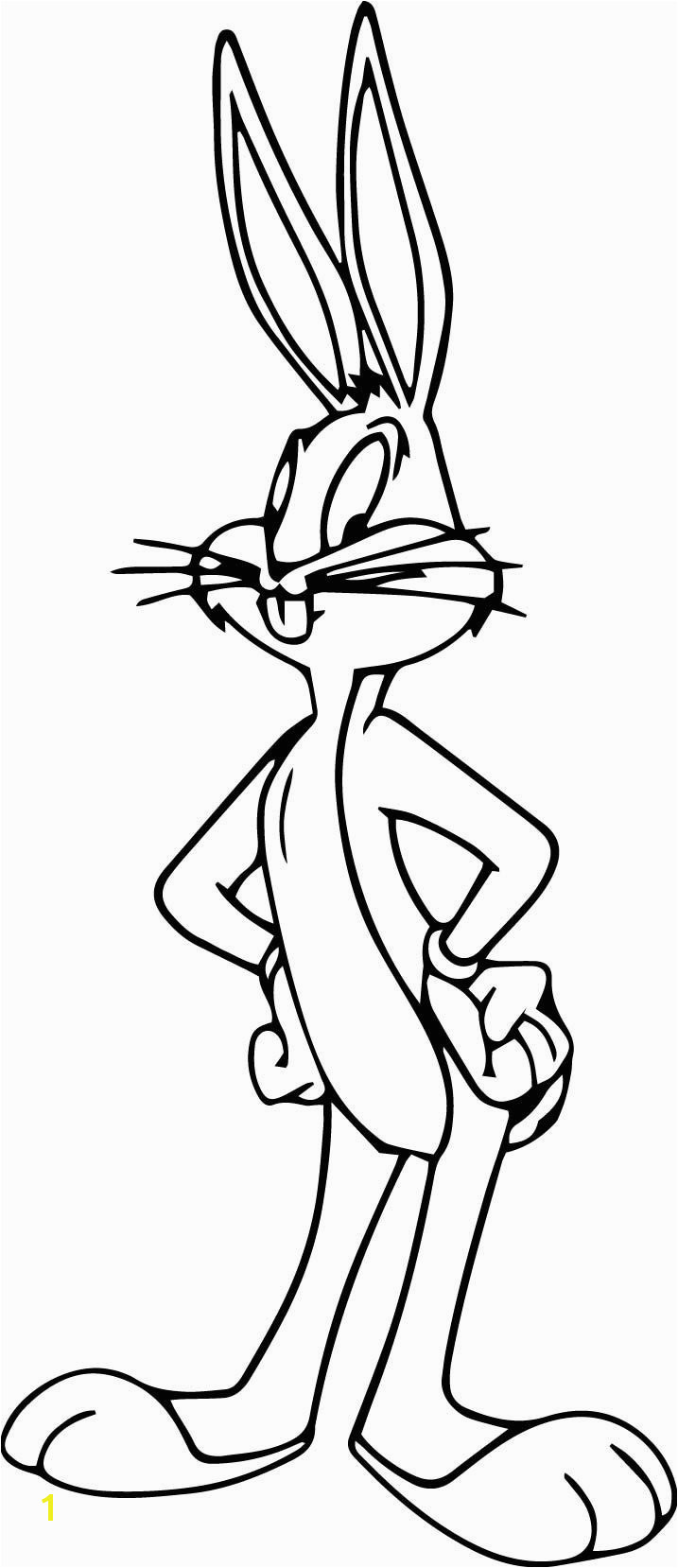 Bugs Bunny Coloring Page wecoloringpage Pinterest
