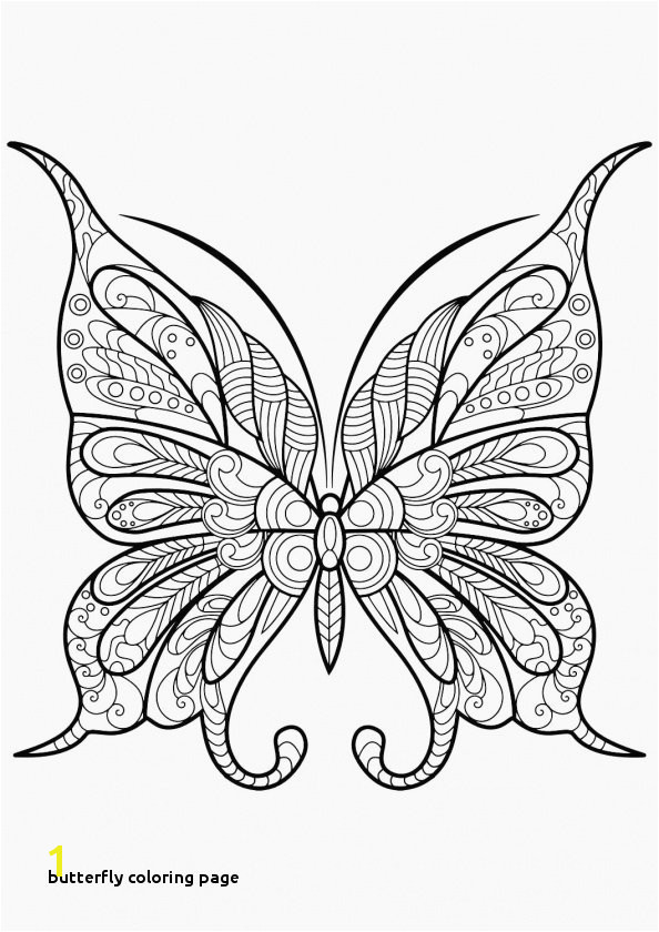 Butterfly Color Pages butterfly Coloring Page Fresh Coloring Pages Line New Line Coloring