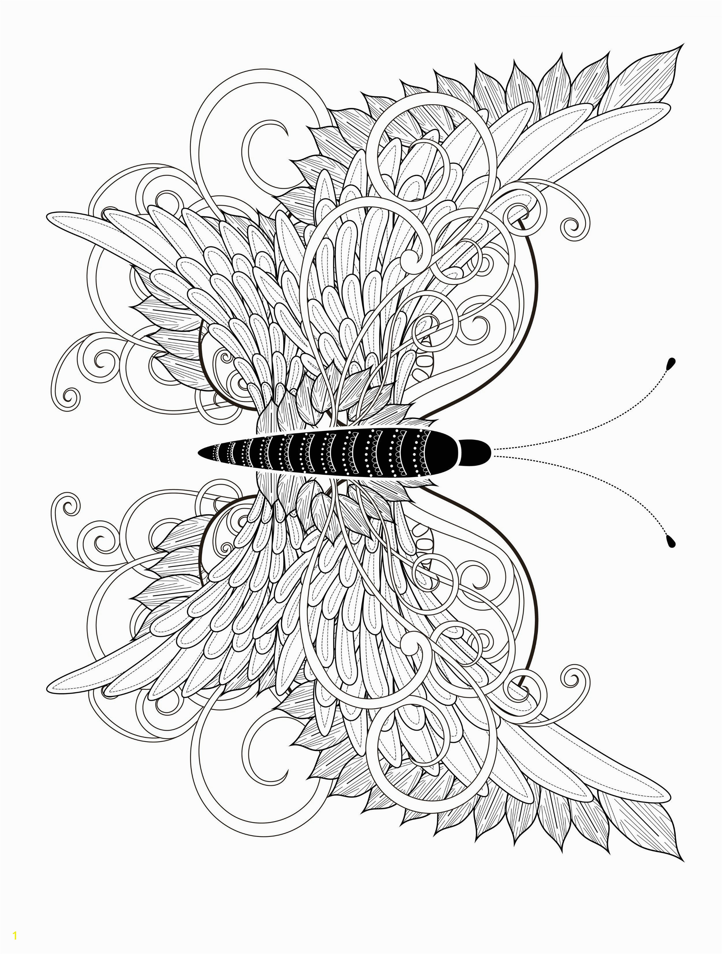 Butterfly Coloring Pages Print 23 Free Printable Insect & Animal Adult Coloring Pages