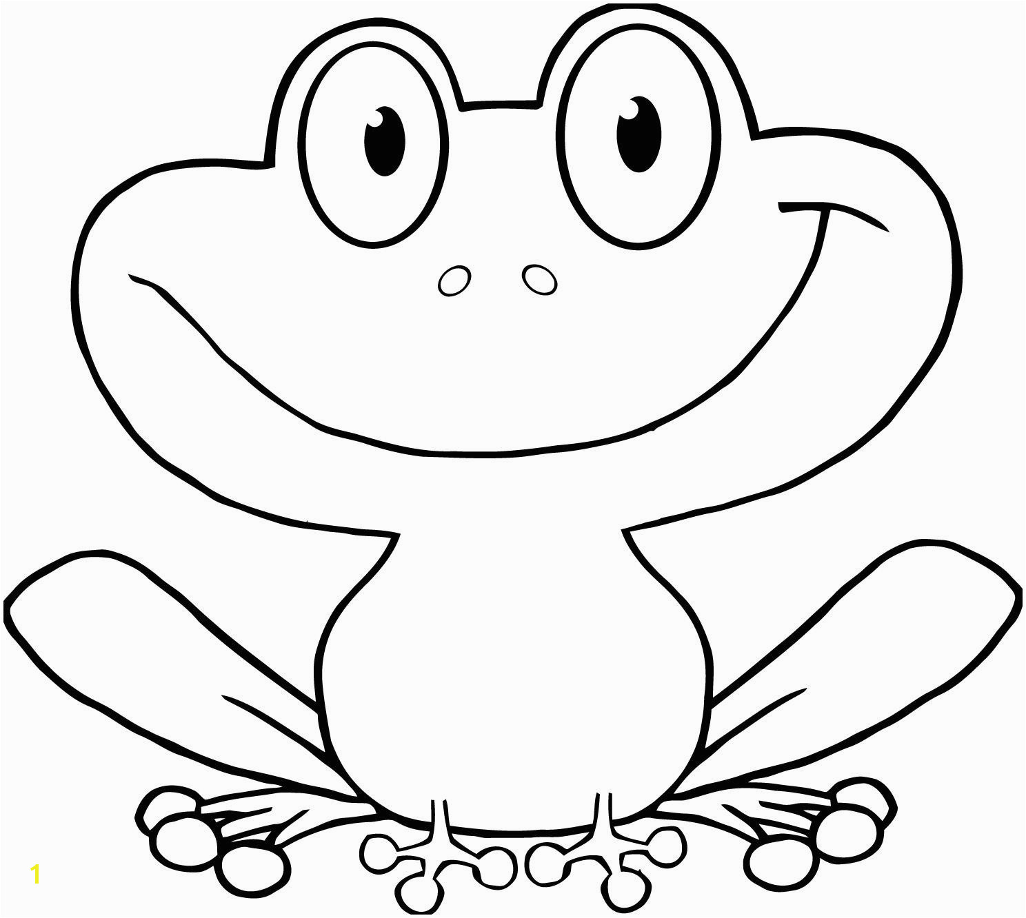 Free Frog Coloring Pages Elegant Frog Colouring 0d Free Coloring Frog Coloring Page
