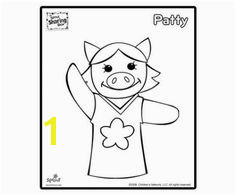 Patty Coloring Page – Sprout Sharing Show Coloring Pages for Kids