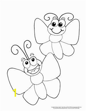 Cartoon butterflies Coloring Pages butterfly Coloring Pages Free Printable From Cute to Realistic