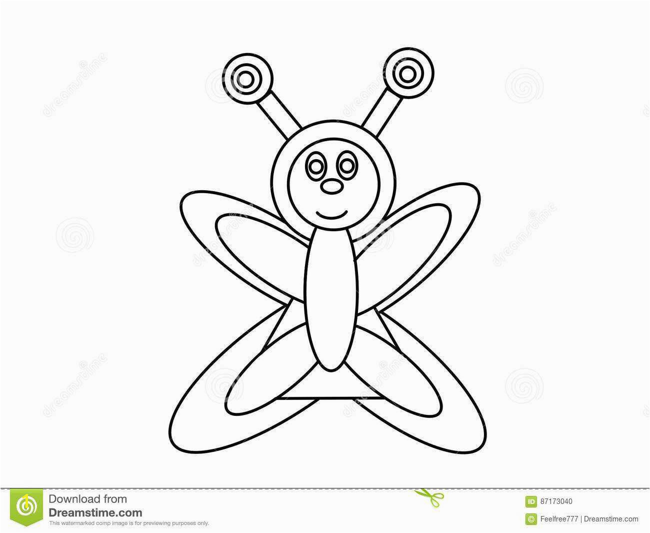 Detailed butterfly Coloring Pages Unique butterfly High Quality Kids Coloring Pages Stock Vector Detailed butterfly