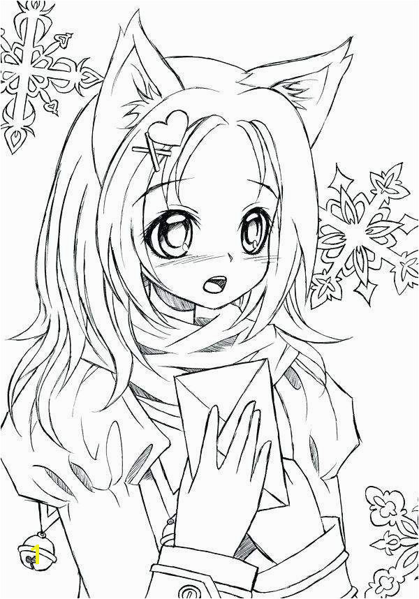 inspirational anime girl coloring pages heart coloring pagesanime cat girl coloring pages best of anime