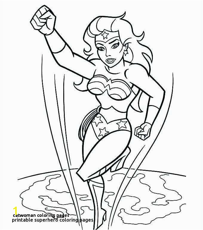 Catwoman Coloring Page Fresh Female Superhero Coloring Pages