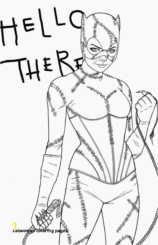 Catwoman Coloring Pages 26 Catwoman Coloring Pages Mycoloring Mycoloring