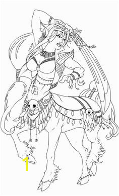 female centaur warrior printable adult coloring pages Printable Adult Coloring Pages Coloring Pages For Kids