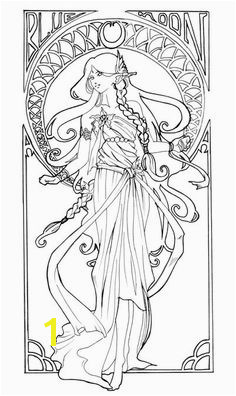 Alphonse Mucha Coloring Book Pages Coloring Book Pages Printable Coloring Pages Coloring Sheets