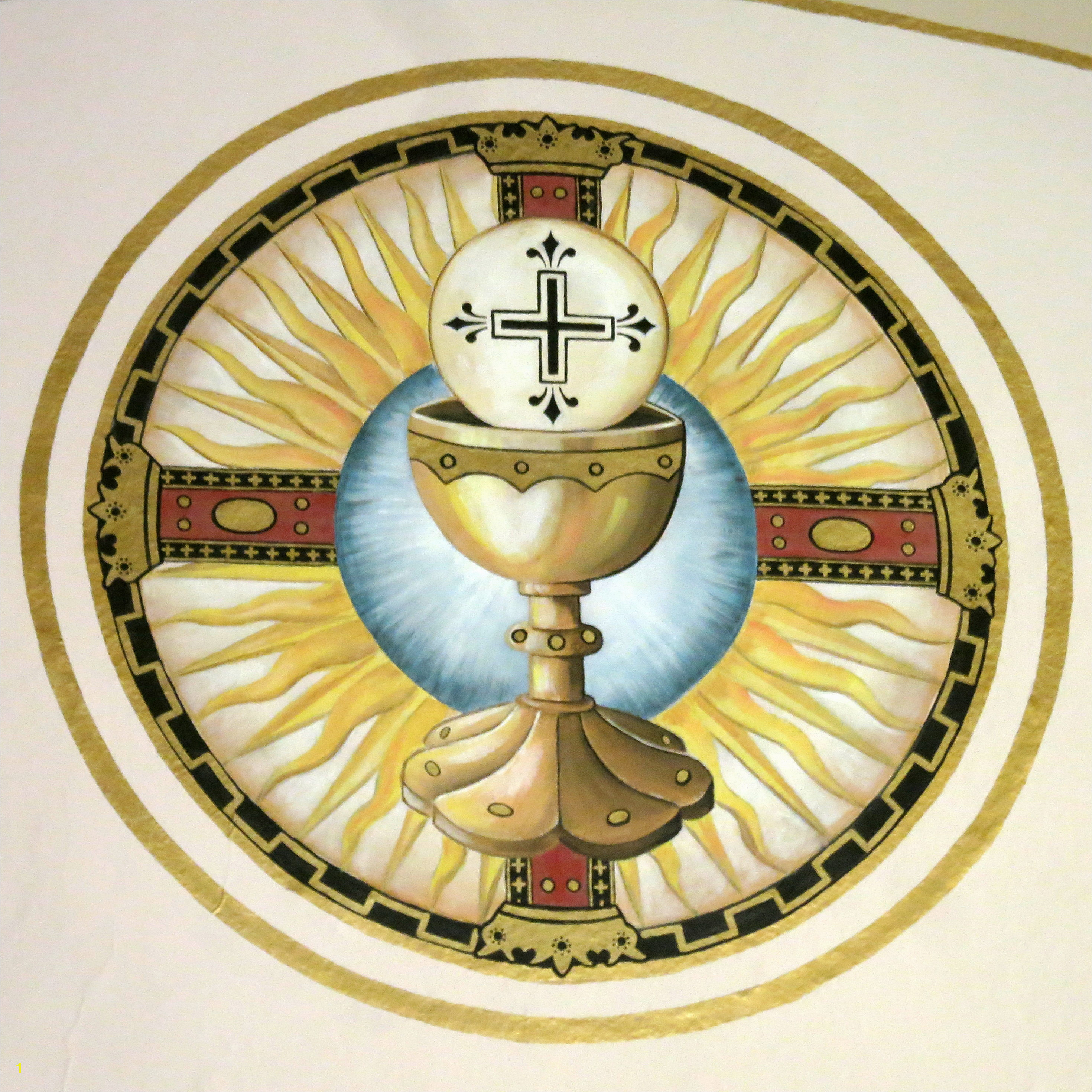 File Saint Remy Catholic Church Russia Ohio fresco Eucharistic chalice