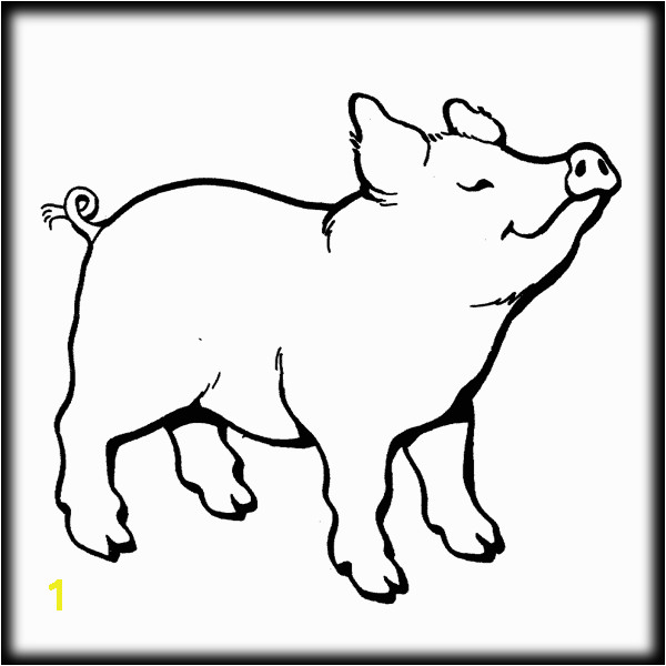 Pig Clipart ClipArt Best Coloring Books Farm Animal Coloring Pages Coloring Pages