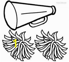 Cheerleading Megaphone Coloring Pages 9 Best Cheerleading Megaphones Images On Pinterest
