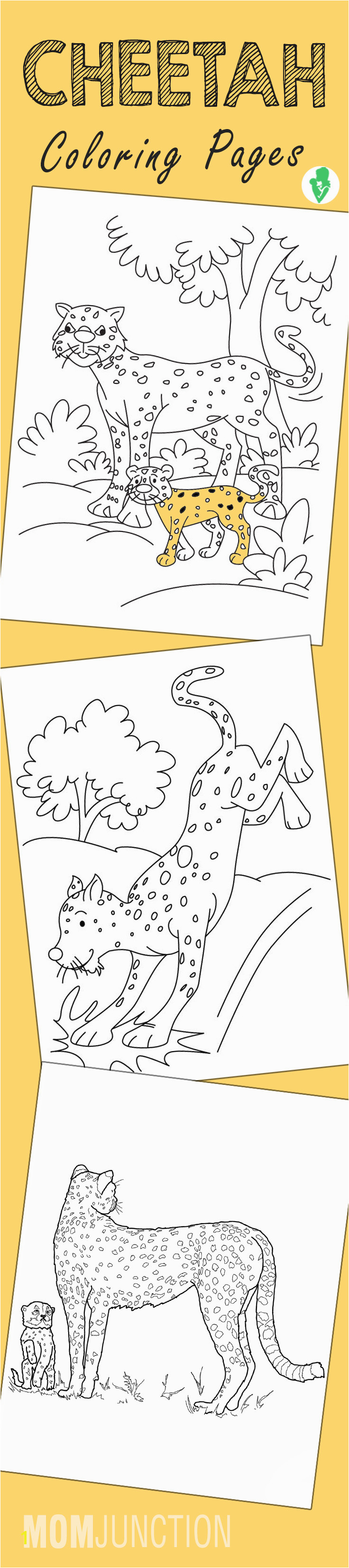 10 Best Cheetah Coloring Pages For Your Little es