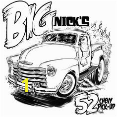 64 chevy truck Colouring Pages page 2 Easy Drawings Sketches Car Drawings