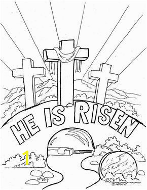 christian easter coloring pages