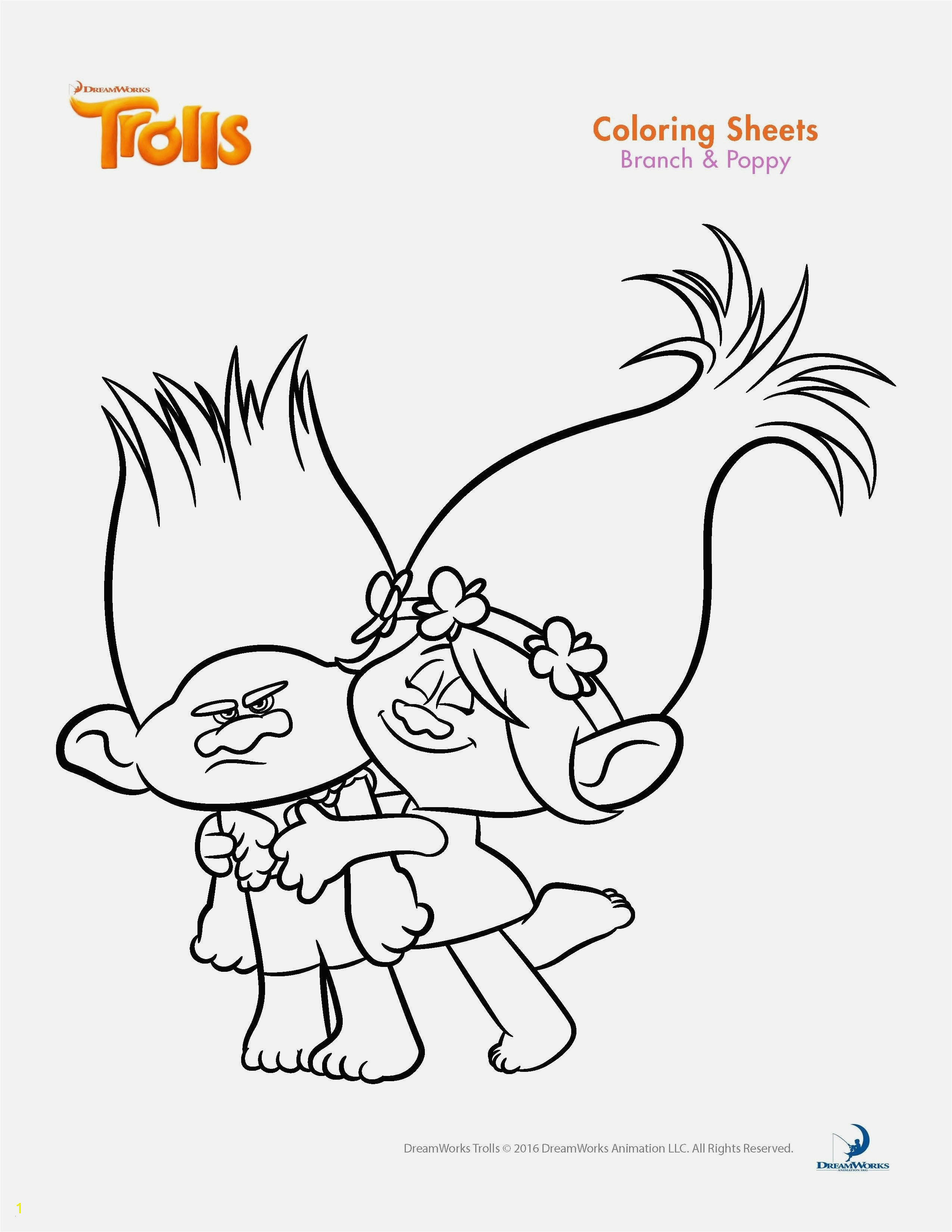Free Trolls Coloring Pages top Free Printable Branch Trolls Coloring Pages 21csb Free Trolls Coloring