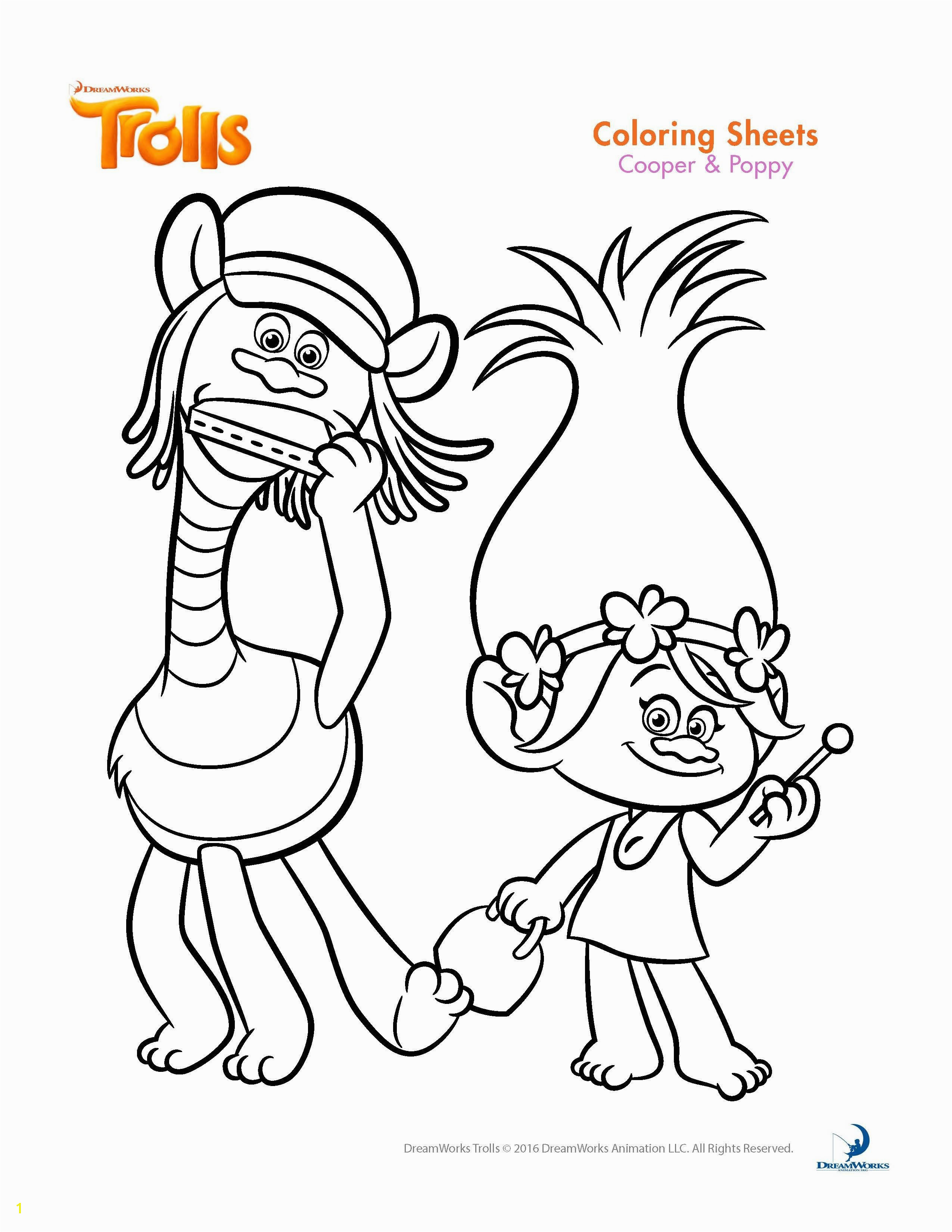 Trolls Poppy Coloring Pages printables Faces Printable Coloring Pages Inspirational Trolls Coloring Sheets