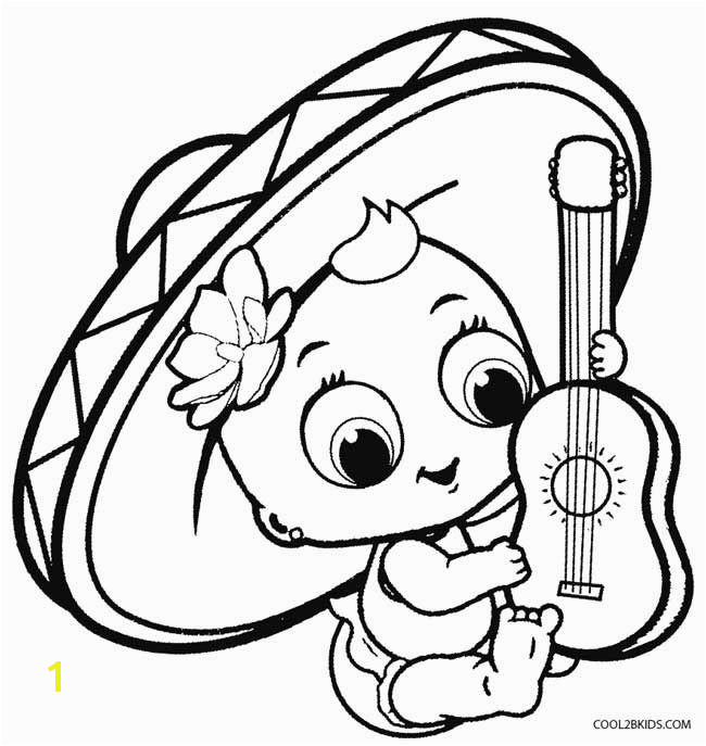 Printable Cinco de Mayo Coloring Pages For Kids