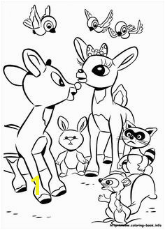 Rudolph the Red Nosed Reindeer coloring picture Christmas Coloring Sheets Coloring For Kids