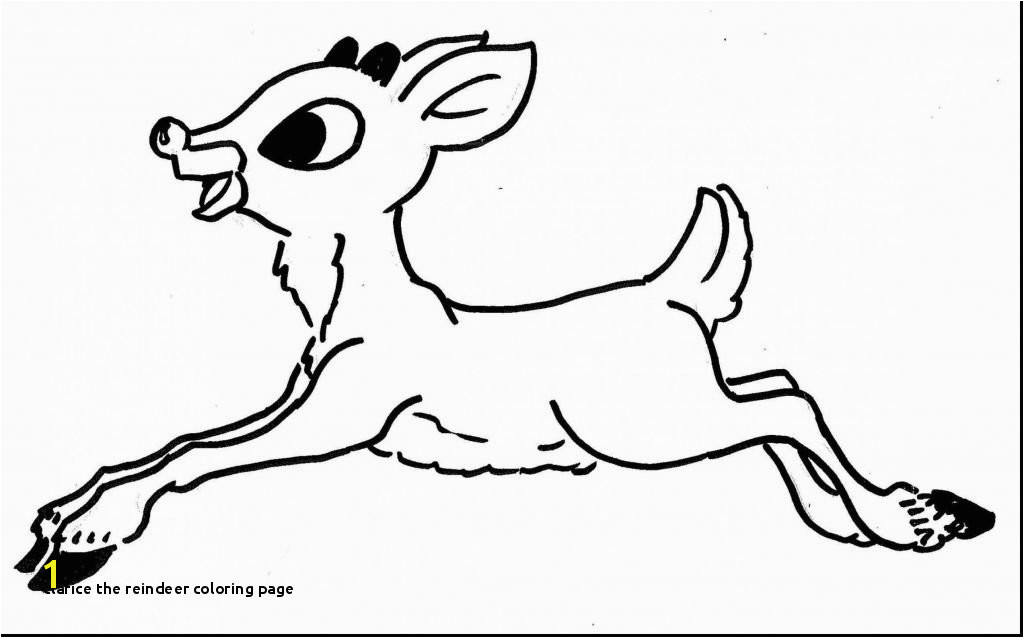 14 Luxury Clarice the Reindeer Coloring Page